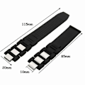 Pikkukuva 4 / 5: 20 mm:n RubberStrap-kellon ranneke Chronoscaph 21 ja Autoscaph 21 -kelloille