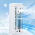 Bærbar Ventilator Vand Og Is Køling Natlys Køleventilator Med 3 Hastigheder Auto Oscillerende Hovedfunktion