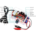 Miniatyrbilde 4 av 5: Lm317 Justerbar Spenningsregulator DIY Kit 220v Til 1.25v-12.5v Nedtrappende Strømforsyningsmodul Elektroniske Kit EU Plugg