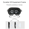 Miniatyrbillede 3 af 5: Magnetisk Brillebøjle Hurtig Demontering VR-Linseindsatser Beskyt Display Øjne Stabil Holdning VR-Brillebøjle til Meta Quest2