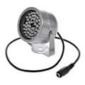 Miniatyrbillede 1 af 5: 48 LED Illuminator IR Infrarød Nattesyn Lys Sikkerhed Lampe Til CCTV Kamera