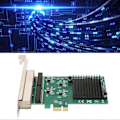 Miniatyrbillede 4 af 5: 4 Port Gigabit Ethernet Kort 10/100/1000Mbps 4 RJ45 Porte Fjernopvågning Plug and Play Gigabit 4 Port NIC til PC