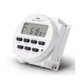 Miniatyrbillede 3 af 5: Tm618h-1 Ac 110v Volt Spændingsudgang Digital 7 Ugentlig Programmerbar Timer Switch Time Relay Kontrol