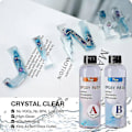 Miniatyrbilde 4 av 5: Epoksy Resin Kit, Krystallklar Epoksy Resin, Bordplate Epoksy Resin For Overflatebehandling