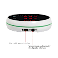 Miniatyrbild 5 av 5: Tuya Wifi Temperatursensor Tråd Digital Smartlife Termometer Rum Vatten Pool Termostat Alarm EU