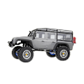 Miniatyrbillede 2 af 5: 4 stk. 64x24 mm 1,2 tommer Metal Beadlock Fælgbælte Dæksæt Til 1/18 1/24 Rc Crawler Bil Aksial Scx24 Ax