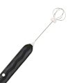 Miniatyrbillede 5 af 5: Mini Mælkeskummer Håndholdt, Stavblender Trådløs Skum Maker USB Genopladelig Lille Mixer Med 2 Rustfri Piskeris Sort