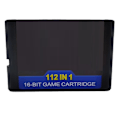 Pikkukuva 1 / 5: 112 in 1 Peli 16 Bit Pelikortti Megadrive Pelille PAL ja NTSC, Musta