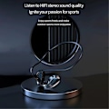 Pikkukuva 1 / 5: TWS Langattomat Bluetooth 5.3 Kuulokkeet Mikillä Ilmajohtavat Urheilu Ripustettavat Korva Ulkokäyttöön Melua Vaimentavat Kuulokkeet - Harmaa