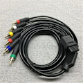 Miniatyrbillede 5 af 5: RGB/RGBS Kabel til N64 SFC SNES Videokonsoller Kompositkabel Stærk Stabilitet Uden BNC Adapter