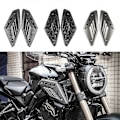 Miniatyrbillede 5 af 5: Motorcykel Stel Sidepanel Beskyttelsesdæksel Skal Indsugningsrørsbeskytter til Honda CB650R 2019 2020 2021