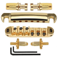 Miniatyrbilde 1 av 5: 1 Sett med 6 Strenger Gitar Tune-o-matic Bro og Haleplate med Innlegg for SG LP Elektrisk Gitar,go