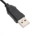 Miniatyrbilde 5 av 5: USB Kablet Numerisk Tastatur 19 Taster Vanntett RGB Bakgrunnsbelysning Bærbar for Bærbar PC Datamaskin Svart YEMMA