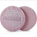 Miniatyrbilde 1 av 5: Sminkpudderpuff Vaskbar Bomullspudderpuff Rund Pudderpuff For Løst Pudder Mineralpudder Kroppspudder Pudderfoundation (50 stk, Rosa)