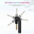Miniatyrbilde 3 av 5: 2,4G Trådløst Gitar System Oppladbart Gitar Sender Mottaker 48K/16bit Realtids Transmisjon
