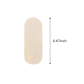 Miniatyrbillede 2 af 5: Cello Code String Sheepskin Pad E-strengspor og Qin A-strengsspor Violin Sheepskin String Pad (
