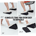 Miniatyrbild 4 av 5: Justerbar Squat Wedge Block halkfri Squat Ramp Deadlift Wedge Calf Stretcher Slant Board för Squat och Deadlift