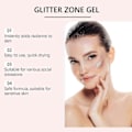 Miniatyrbilde 2 av 3: Jaysuing Glitter Gel Ball Party Karneval Tredimensjonal Høylys Naturlig Glans Ansikt og Kropp Gel - Neon Grønn 30G -3037423596718