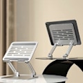 Miniatyrbild 3 av 5: Tabletställ, justerbar tablethållare, hopfällbar