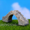 Miniatyrbillede 2 af 5: Kreativ Akvariedekoration Simulationsbro DIY Håndlavet Harpiks Ornament Fisketank Have Stil Mikro Landskab (1 stk)