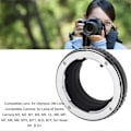 Miniatyrbilde 3 av 5: Linseadapter for Olympus OM-objektiv til M-fatningskamera, aluminiumslegering, linseadapterring for Leica M3 M2 M1 M4 M5 CL M6 MP M7 M8 M9