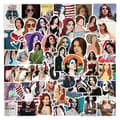 50 stk. sanger Lana Del Rey Graffiti sticker