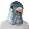 Miniatyrbilde 3 av 5: Party Animal Maske Kostyme Nyhet Halloween Kostymefest Lateks Fuglehode Maske Due Maske
