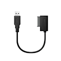 Miniatyrbilde 3 av 5: SATA til USB 3.0 7+6pin 13pin Konverteringskabel Rask Datatransfer for Bærbar Optisk Stasjon CD/DVD Sl