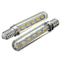 Miniatyrbillede 1 af 3: LED Pære Kompatibel Med Emhætte Volt Varm Hvid 2 stk 2,5 Watt E14