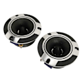 Pikkukuva 3 / 5: 2kpl 150W Koaksiaali Autokaiutin Korkea Herkkyys Stereo Surround Hopea Musta Autokaiutin Auton Audiojärjestelmiin YEMMA