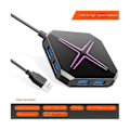 Pikkukuva 2 / 5: USB Hub 3.0 Jakaja 1 Vedä 6 Suurnopeuksinen Äänikortilla TF SD-kortti Monitoimimuunnos Laajennus