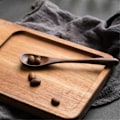 Miniatyrbilde 2 av 5: Kaffebrett Treplate Frokostbrett For Servering Mat Hotellvare Kaffeutstyr Teutstyr Dekor Bord D