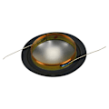 Miniatyrbillede 2 af 5: 25,4 mm Importeret Metal Titanium Film + Silke Side Membran 25 Kerne Diskant Spole Højttaler Reparation