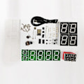 Miniatyrbilde 2 av 5: Esp8266 Wifi Klokke Nettverkstidsinnstilling Digitalt Display Led Dot Klokke Rød Grønn Tidsvisning