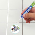 Miniatyrbild 2 av 5: Tile Beauty Styling Pen Badrum Vattentät och Mögel Grout Marker Penna 4ml-QH