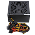Miniatyrbilde 5 av 5: Datamaskin Strømforsyning Skrivebordstilbehør Stille Vifte Manuell Justerbar 115/230V ATX 24?PINAU Plugg