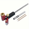 Miniatyrbillede 1 af 5: Multifunktionelle Hjulmarkeringsværktøjer Præcisionsmarkering Lineær Bue Dobbeltformål Scriber Solid Metal Bar Scribe Værktøj