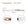 Miniatyrbild 4 av 5: 3D-skrivar Hotend-kit för Neptune 4 PLUS/4 MAX Helmetall Hotend med mässingmunstycke 3D-skrivartillbehör