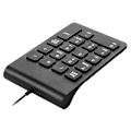 Miniatyrbillede 2 af 5: Mini USB Trådløst Numerisk Tastatur Numpad 18 Taster Digitalt Tastatur Til Regnskabskasserer Bærbar Windows