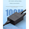Miniatyrbilde 1 av 5: 1 til 2 Ethernet Nettverkskabel Nettverk RJ45 Splitter 100M Koblingskontakt Ekstender Adapter for Com