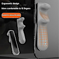 Miniatyrbilde 4 av 5: 2024 Ny Myk Silikonkontroller For Ipad Nettbrett Pubg Mobilspill Joystick Trigger Gamepad Grip Han