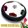 Miniatyrbillede 3 af 5: Børne Hover Ball Legetøj 7 Tommer Fodbold med LED Lys og MusikBørne Hover Fodbold-Hover Fodbold+Lys+Musik