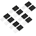 Miniatyrbillede 4 af 5: Højeffekt Matched o Transistor - 5 Par Sorte 2SA1943 2SC5200