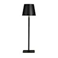 Miniatyrbillede 1 af 5: Moderne LED Bærbar Trådløs Bordlampe, USB Genopladelig Touch Skrivebordslampe, 3 Farver & Trinløs Dæmpning Sengelamper Sort