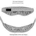 Miniatyrbilde 4 av 4: Skygge Øyemaske 3d Memory Foam Sovemaske Fly Øyemaske Lunsjpause
