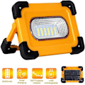 Miniatyrbillede 2 af 5: Genopladelig LED Projektør 60w 3000 Lumen Byggepladsarbejdslampe