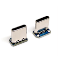 Pikkukuva 3 / 5: 5kpl 16-nastainen Type C Usb-c Uros Type C Liitin Uros Pystysuora Patch-levy Lisätarvikkeet