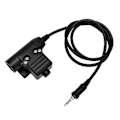 Miniatyrbillede 2 af 5: Til Yaesu Vertex U94 PTT Headset Adapter til VX-6R, VX-7R, FT-270