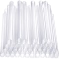 Miniatyrbild 1 av 5: [100-pack] Genomskinliga Jumbo Smoothie-sugrör 210x11mm