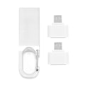Miniatyrbillede 3 af 5: U Disk Hænge Spænde USB2.0 Flash Pen Drive Hukommelsescelle USB Stick Gave HS132 med OTG Adapter 32GB